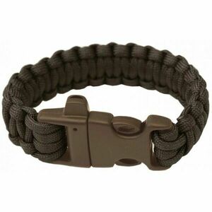 HIGHLANDER PARACORD Náramek, černá, velikost obraz