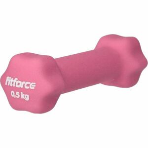 Fitforce FDBN 0, 5 KG Jednoruční činka, růžová, velikost obraz