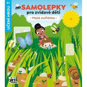 JIRI MODELS MALÁ ZVÍŘÁTKA Samolepková knížka, mix, velikost obraz