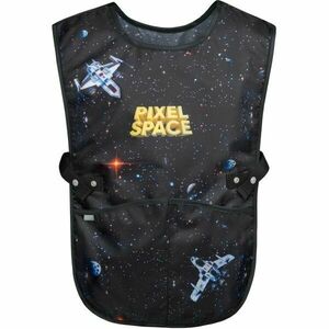 BAAGL PIXEL SPACE Dětská zástěra, černá, velikost obraz