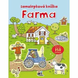 JIRI MODELS FARMA Samolepková knížka, mix, velikost obraz