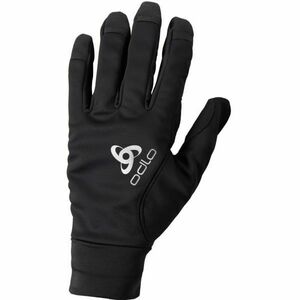 Odlo GLOVES ZEROWEIGHT WARM Rukavice, černá, velikost obraz