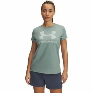 Under Armour LIVE SPORTSTYLE GRAPHIC SS Dámské triko, zelená, velikost obraz