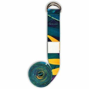 YOGGYS YOGA BELT Protahovací pásek, tmavě zelená, velikost obraz