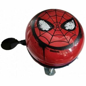 Disney SPIDERMAN PATTERN Retro zvonek na kolo, červená, velikost obraz