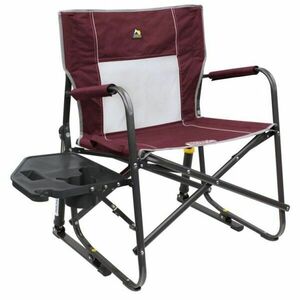 GCI FREESTYLE ROCKER XL WITH SIDE TABLE Houpací křeslo, vínová, velikost obraz