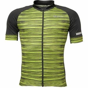 Briko CLASSIC STREAK Pánský cyklistický dres, světle zelená, velikost obraz