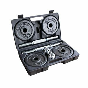 Sada činek MASTER v kufru 2 x 10 kg obraz