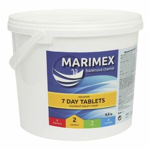 Bazénová chemie MARIMEX 7day tablets 4, 6 kg obraz