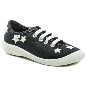 3F dětské modré tenisky s hvězdami 4BL14-7 - EU 31 obraz