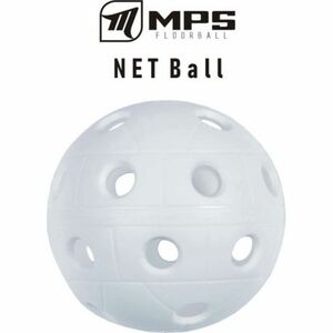 Florbalový míček MPS-Lopta biela obraz