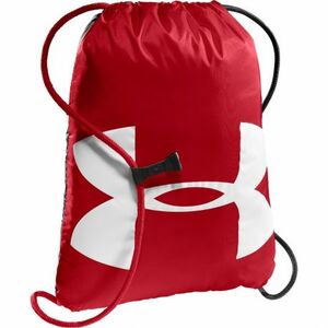 Sáček na přezůvky UNDER ARMOUR-UA Ozsee Sackpack red obraz