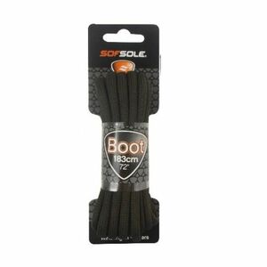 Tkaničky do bot SOFSOLE-BLACK WAXED III obraz