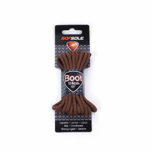 Tkaničky do bot SOFSOLE-LACES OUTDOOR 801935 LIGHT BROWN WAXED 114 CM obraz