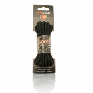 Tkaničky do bot SOFSOLE-LACES OUTDOOR 801973 DARK BROWN WAXED 152 CM obraz