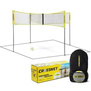 Acra Crossnet sada - 4 rohové sítě, tyče, volejbalový míč obraz
