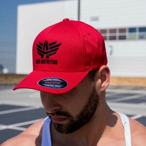 Pánská kšiltovka Iron FlexFit, červená obraz