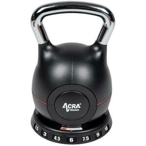 Acra Kettlebell nové generace 7v1 - nastavitelný, 1, 5 - 10 kg obraz