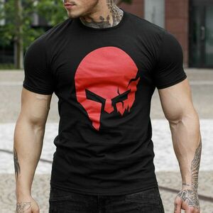 Ultrasoft tričko Iron Aesthetics Skull, B&R obraz