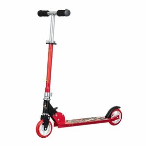 Koloběžka MASTER Level Up - 125 mm - červená obraz