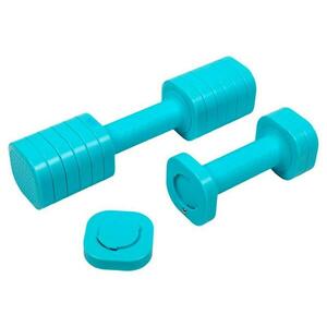 Acra nastavitelná činka LADY 2-5 lb – set 2 ks v balení celkem 4, 66 Kg obraz