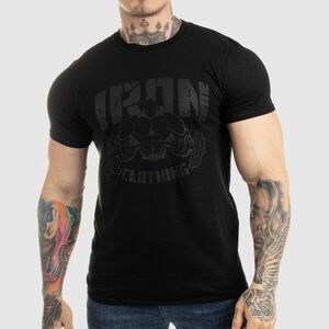 UltraSoft tričko IRON MAN, black on black obraz