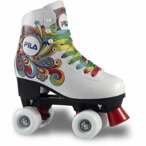 Dámské dvouřadé kolečkové brusle FILA SKATES-BELLA WHITE obraz