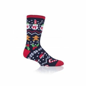 Pánské ponožky HEAT HOLDERS-1 PACK-MEN LITE FESTIVE FUN-CHRISTMAS SOCKS obraz