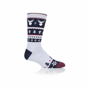 Pánské ponožky HEAT HOLDERS-1 PACK-MEN LITE FESTIVE STAG-CHRISTMAS SOCKS obraz