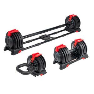 Acra Sada nastavitelných činek 24 kg, 3v1 obraz