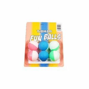 Stolní tenisové míčky TIBHAR-Tibhar Funballs, x6, bicoloured obraz
