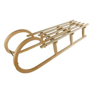 Acra Sáně dřevěné 125cm Rohačky dřevěný sedák obraz