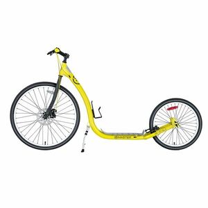 Koloběžka MASTER 26-20 GLX - černá-žlutá obraz