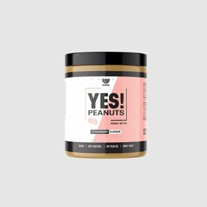 Arašídové máslo YES! Peanuts jahoda 250 g - Iron Aesthetics obraz