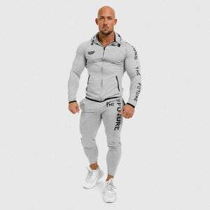 Pánská sportovní SlimFit souprava Iron Aesthetics Beyond the Future, šedá obraz