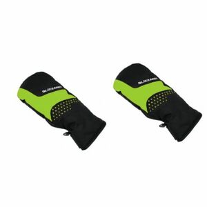 Juniorské lyžařské rukavice palčáky BLIZZARD-Mitten junior ski gloves, black/green obraz