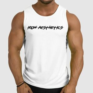 Pánské funkční tílko Iron Aesthetics Sporty, bílé obraz