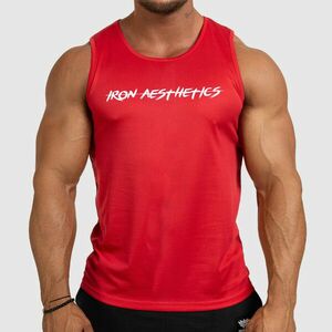 Pánské funkční tílko Iron Aesthetics Sporty, červené obraz