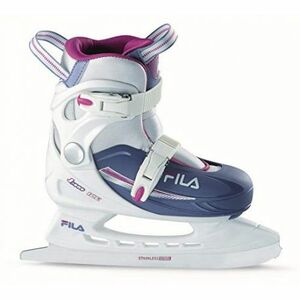 Juniorské lední brusle FILA SKATES-J-ONE G ICE HR WHITE/LIGHTBLUE obraz