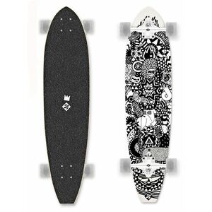 Longboard STREET SURFING Cut Kicktail 36 Rumble Jungle obraz