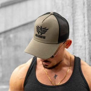 Pánská kšiltovka Iron Aesthetics Boost, green/black obraz