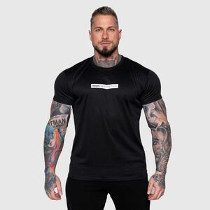 Pánské fitness tričko Iron Aesthetics Renon, černé obraz