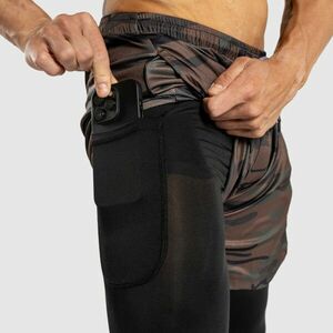 Funkční šortky s legínami Iron Aesthetics Speed 2in1, camo obraz