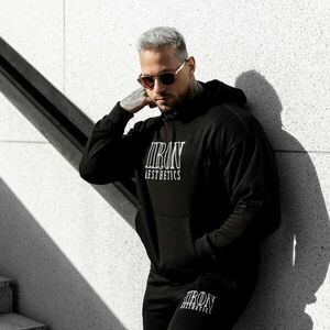 Pánská mikina Iron Aesthetics Swaggie, černá obraz