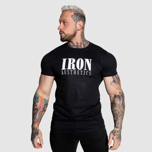 Pánské sportovní tričko Iron Aesthetics Urban, černé obraz