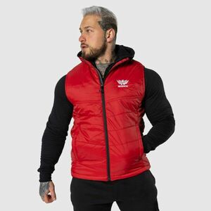 Pánská prošívaná vesta Iron Aesthetics Discover, červená obraz