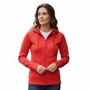 Dámská lyžařská mikina se zipem FUNDANGO-Share-352-coral obraz