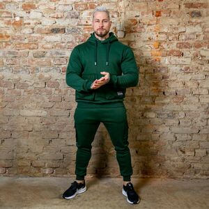 Pánská tepláková souprava Iron Aesthetics Cargo, zelená obraz