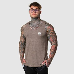 Pánské tílko Iron Aesthetics Ease, hnědé obraz