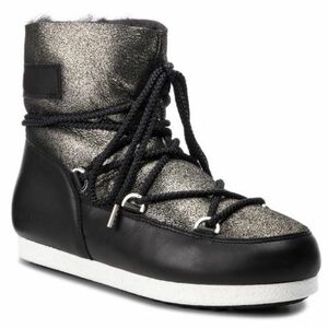 Dámské nízké zimní boty MOON BOOT-Far Side Low SH Stardust black/platinum obraz